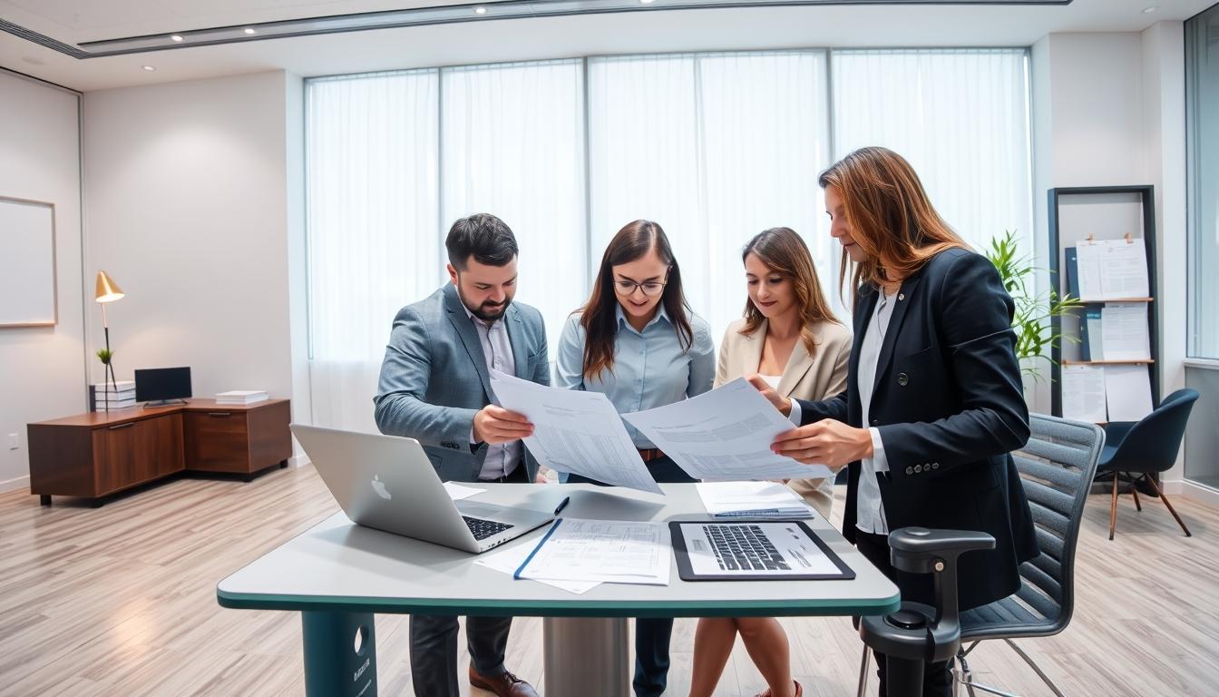 Real estate ownership transfer documents and closing confirmation